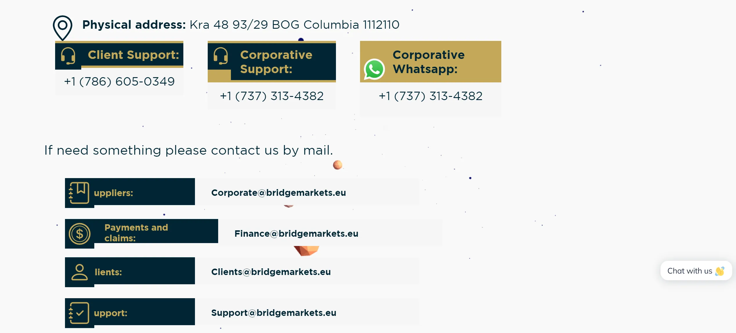 contact information contact information