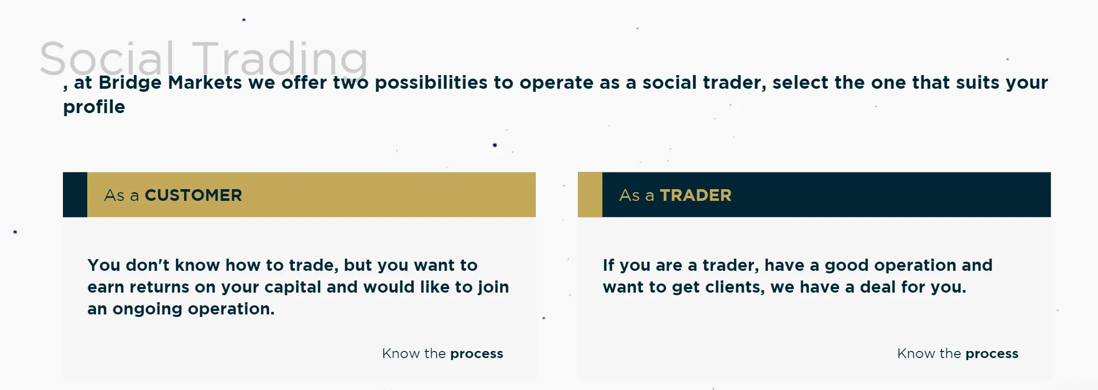 Copy Trading & Social Trading Copy Trading & Social Trading