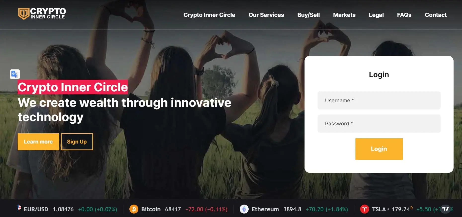 Overview of Crypto Inner Circle