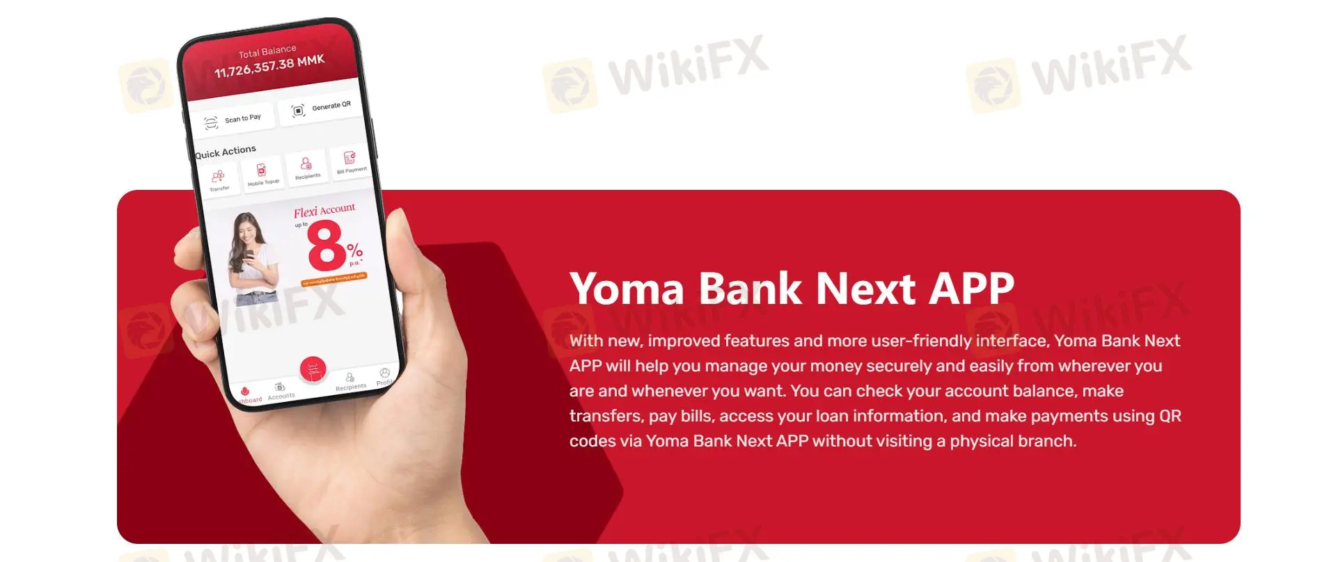 Мобильное приложение Yoma Bank Next