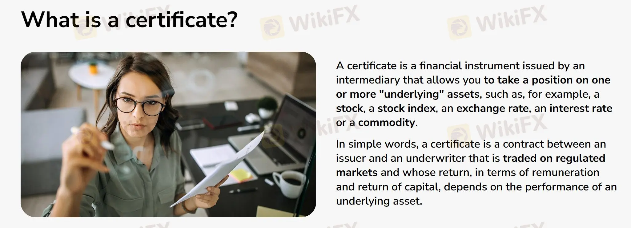 Chứng chỉ Chứng chỉ