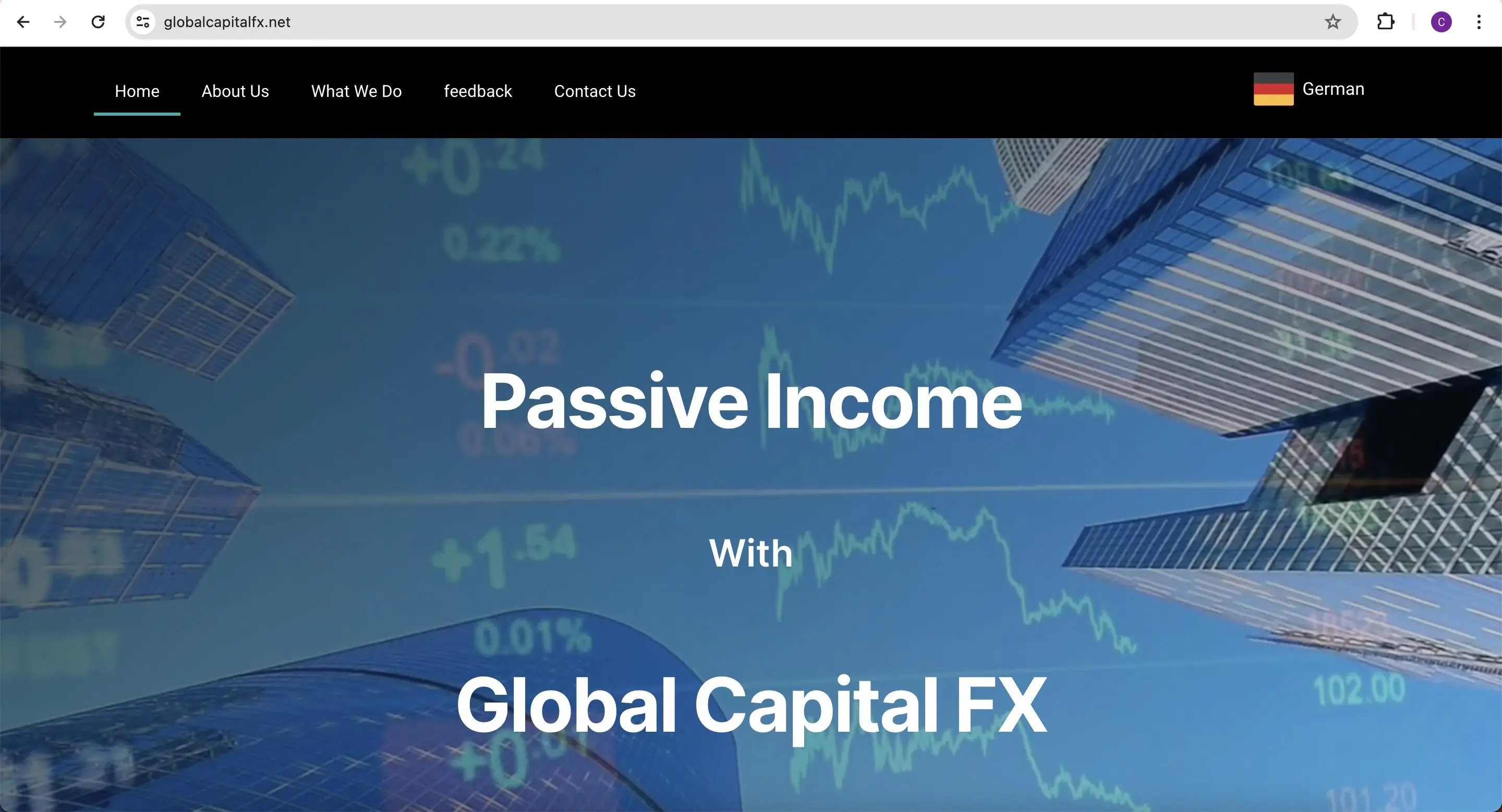 Global Capital Fx's homepage Global Capital Fx's homepage