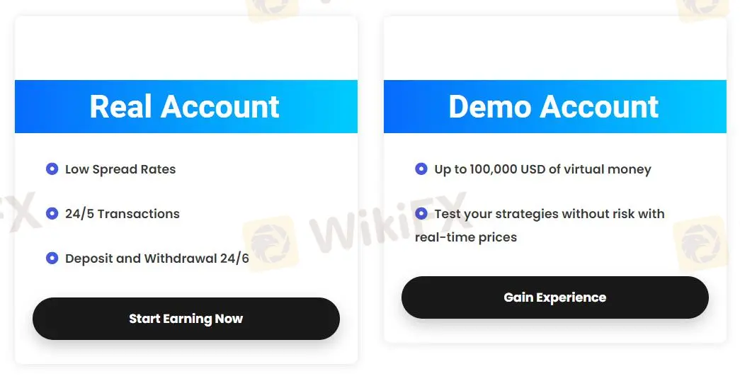 Account comparison Account comparison