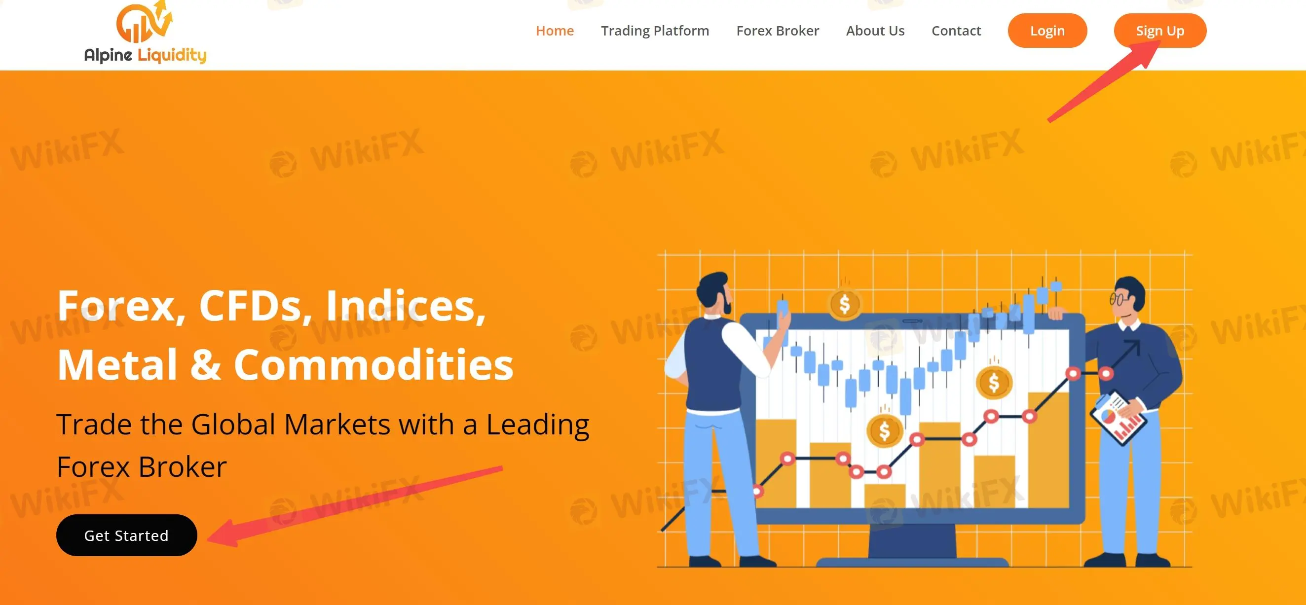 Как открыть счет с ALPINE LIQUIDITY