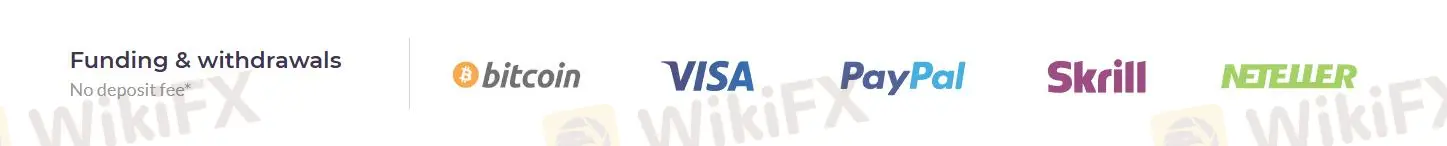 Deposit & Withdrawal Deposit & Withdrawal