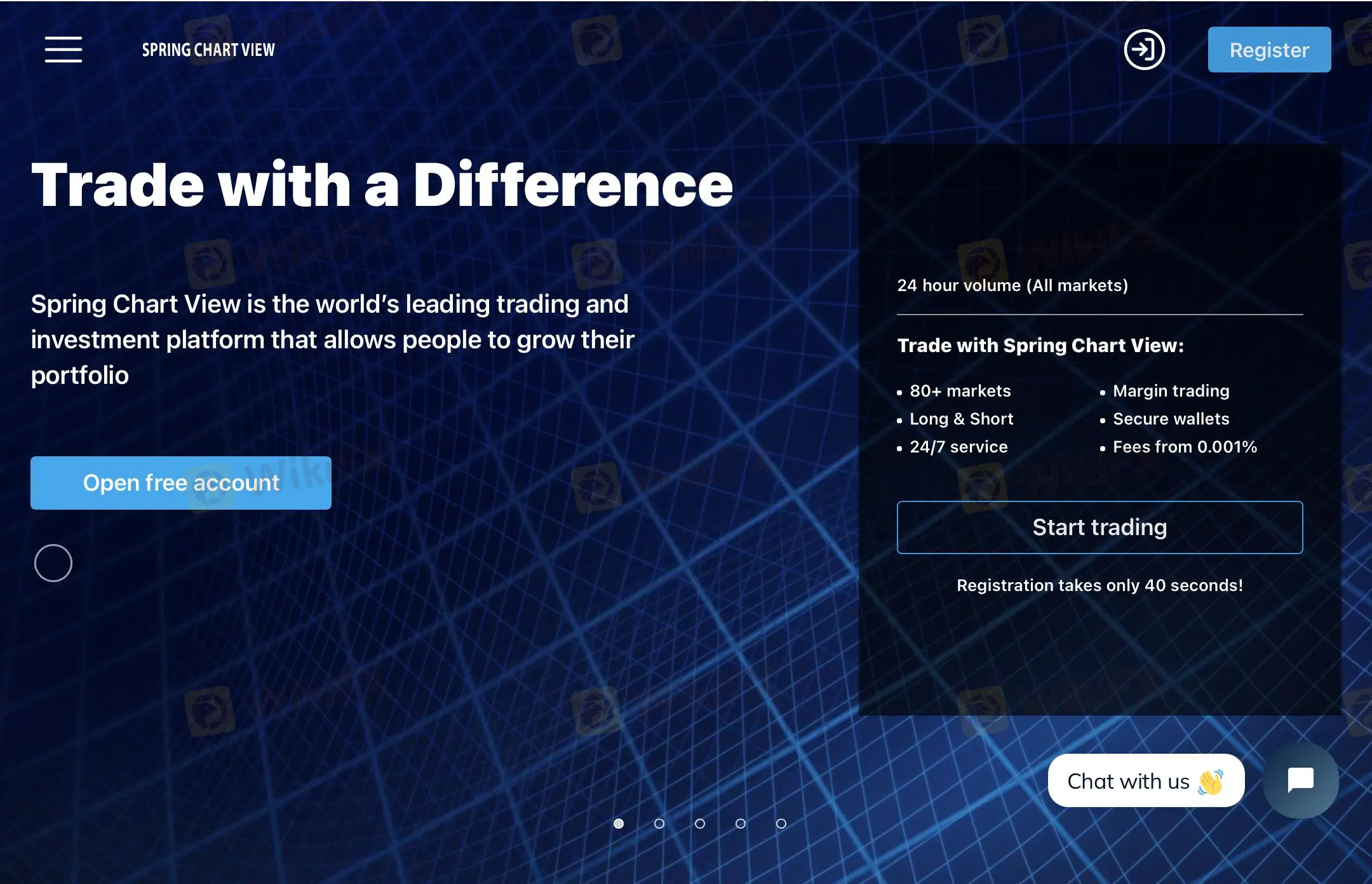Overview of Spring Chart View