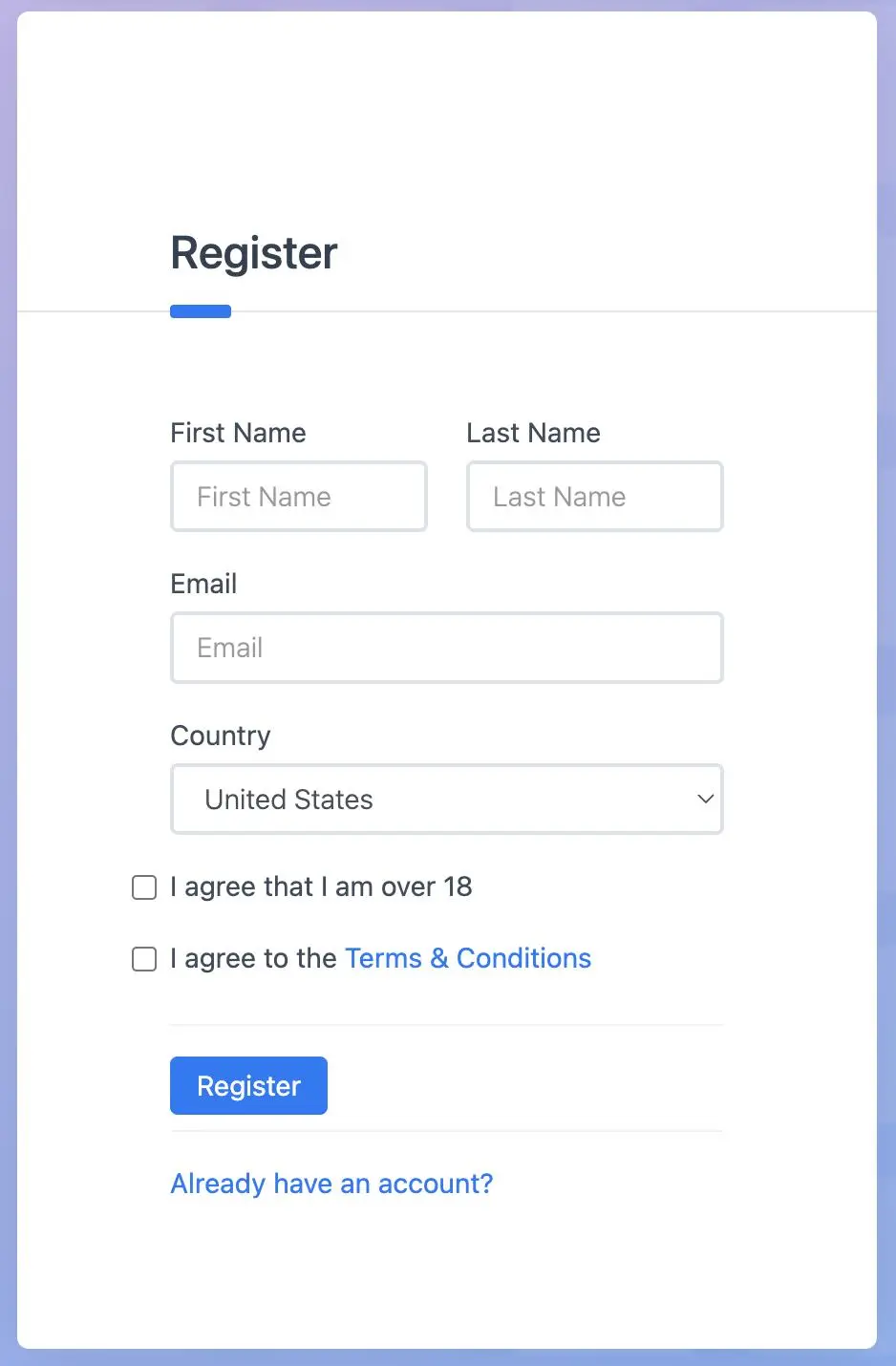 How to Open an Account?