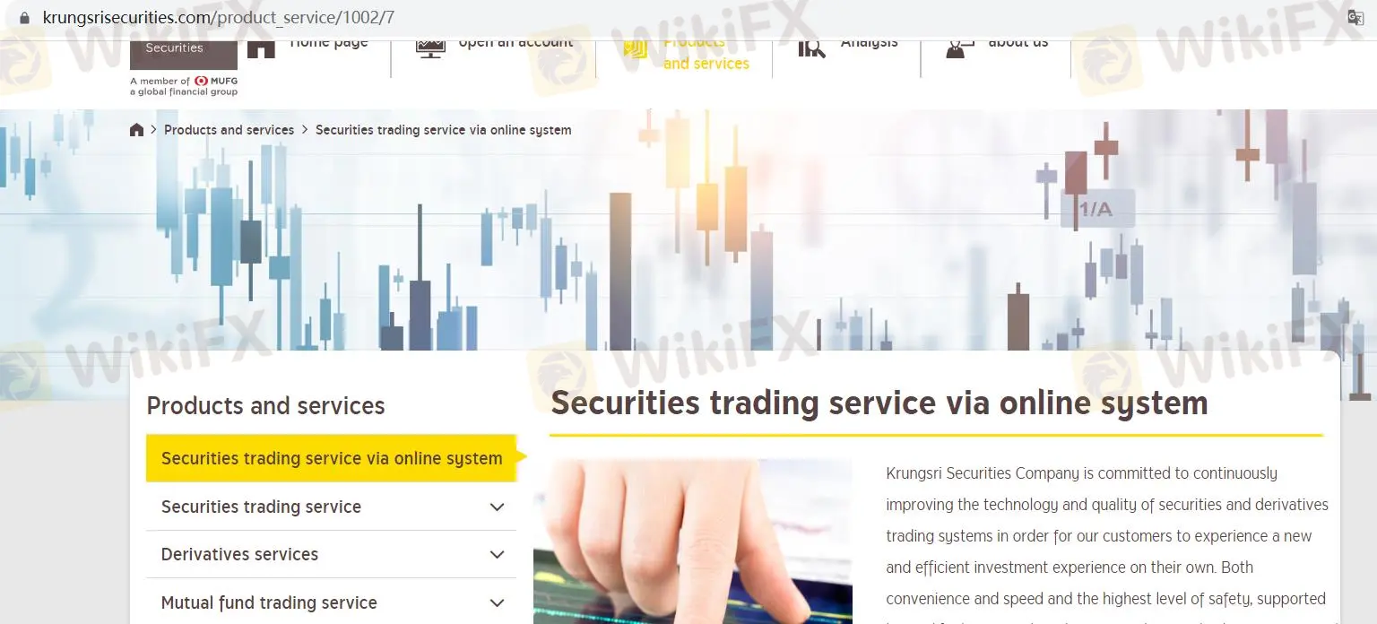 Services and Products Services and Products