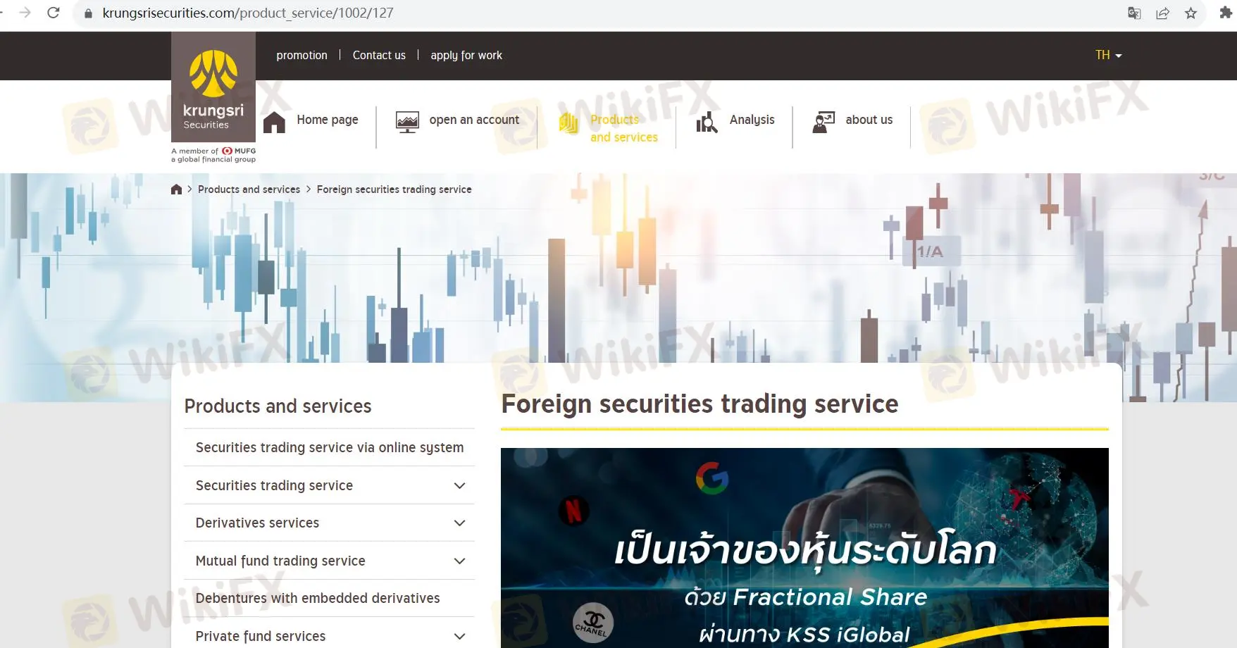Foreign Securities Trading Service:
