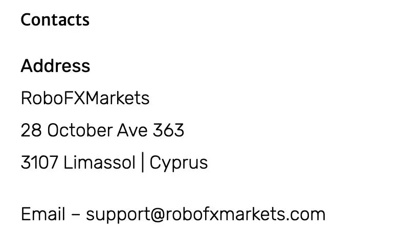Contact info Contact info
