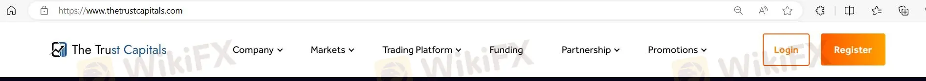 click on the 'Register' button