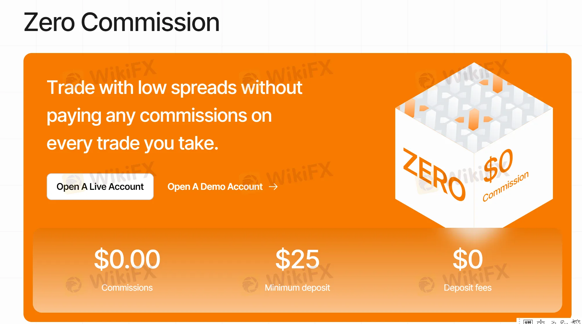 Compte Zero Commission Compte Zero Commission