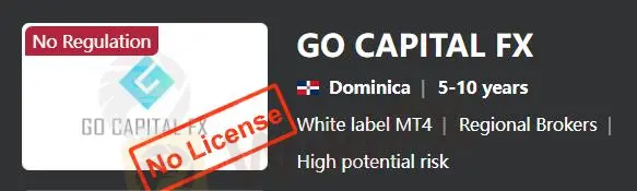 Is GO CAPITAL FX legit ?
