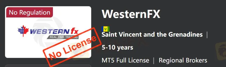 Является ли WesternFX законным? Является ли WesternFX законным?