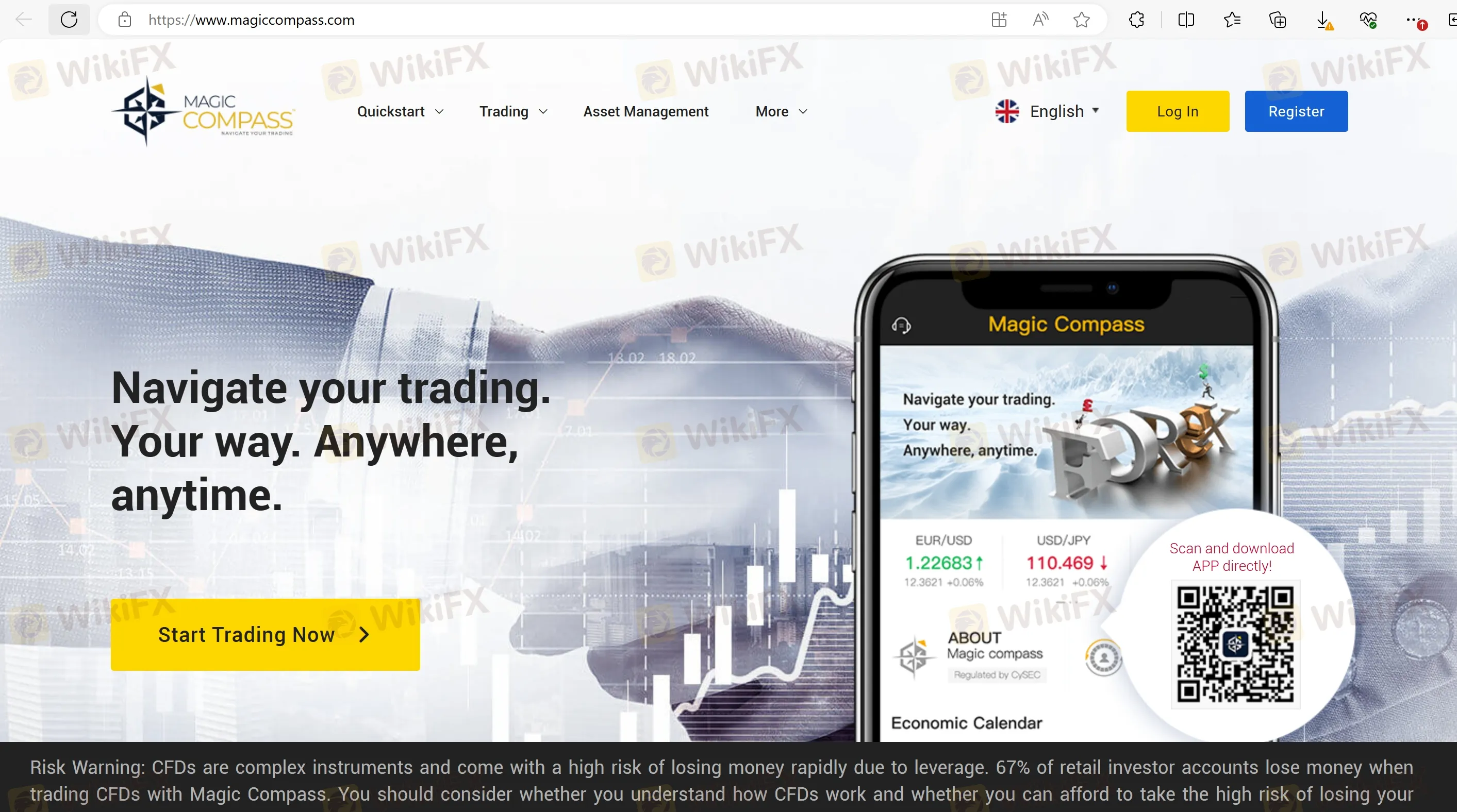 Magic Compass' homepage
