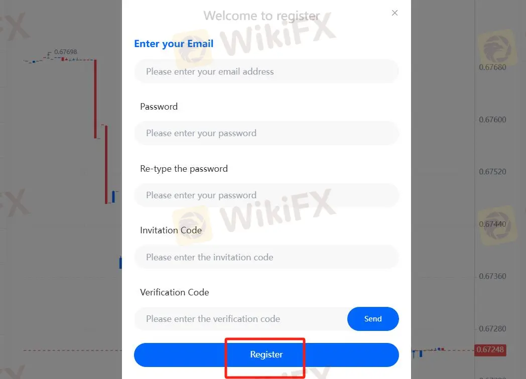 ''등록'' 옵션을 클릭합니다.