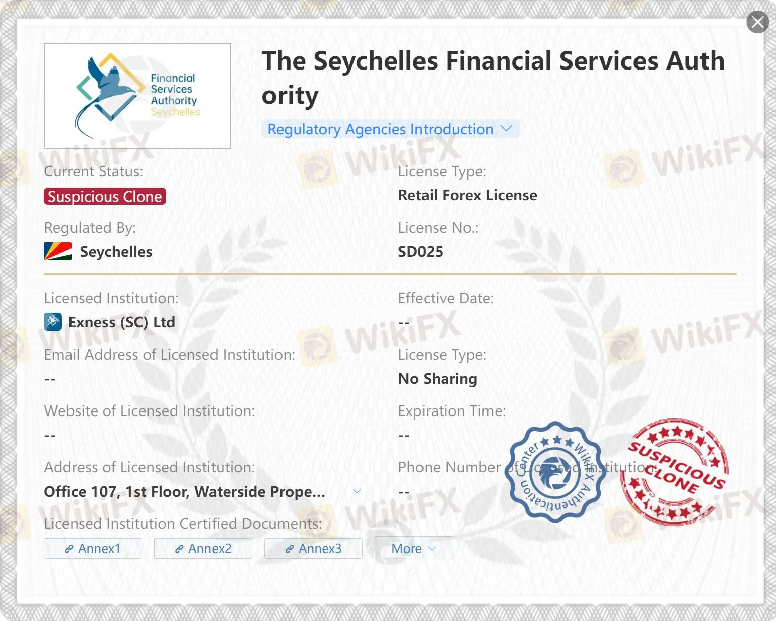 監管：247 Exness是否合法？