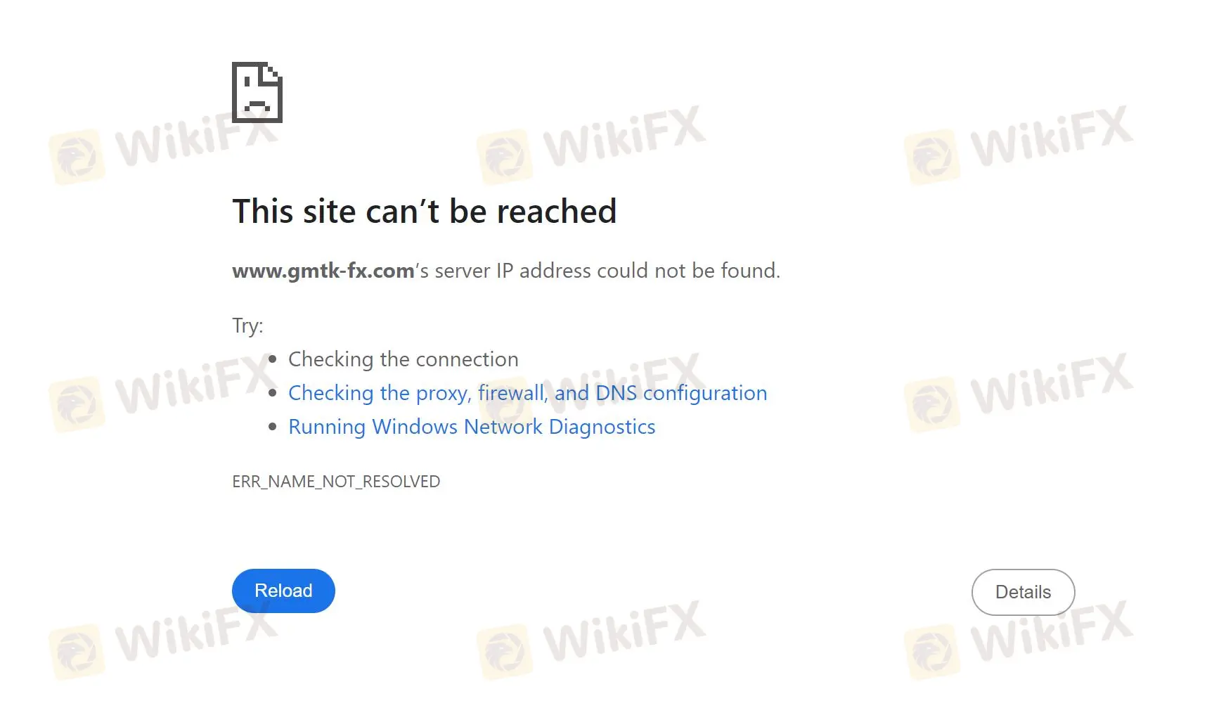 網站無法訪問 網站無法訪問