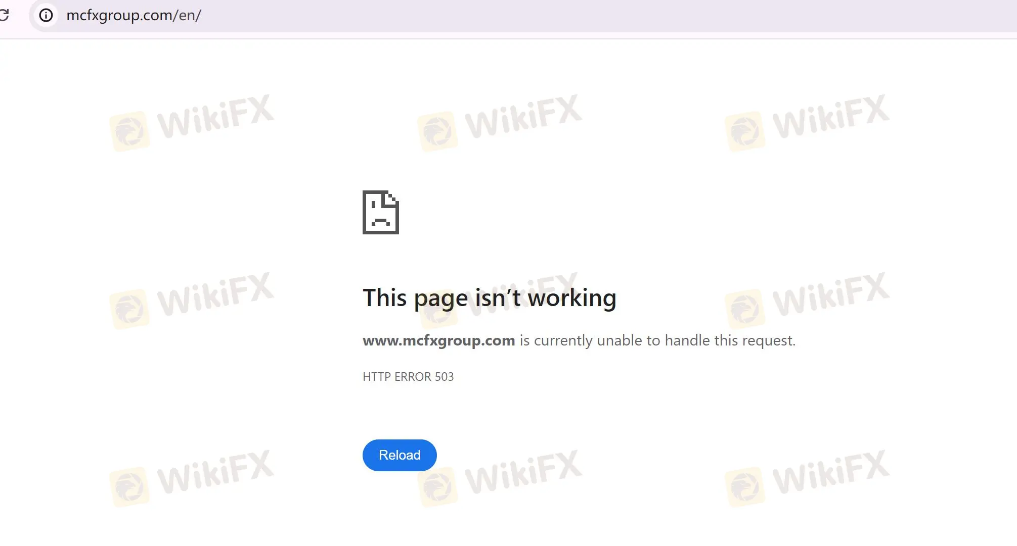无法访问的网站