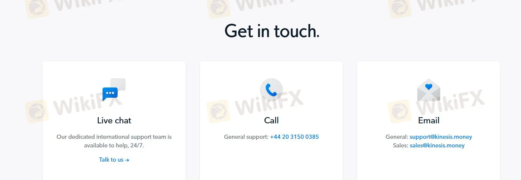 連絡先情報 連絡先情報