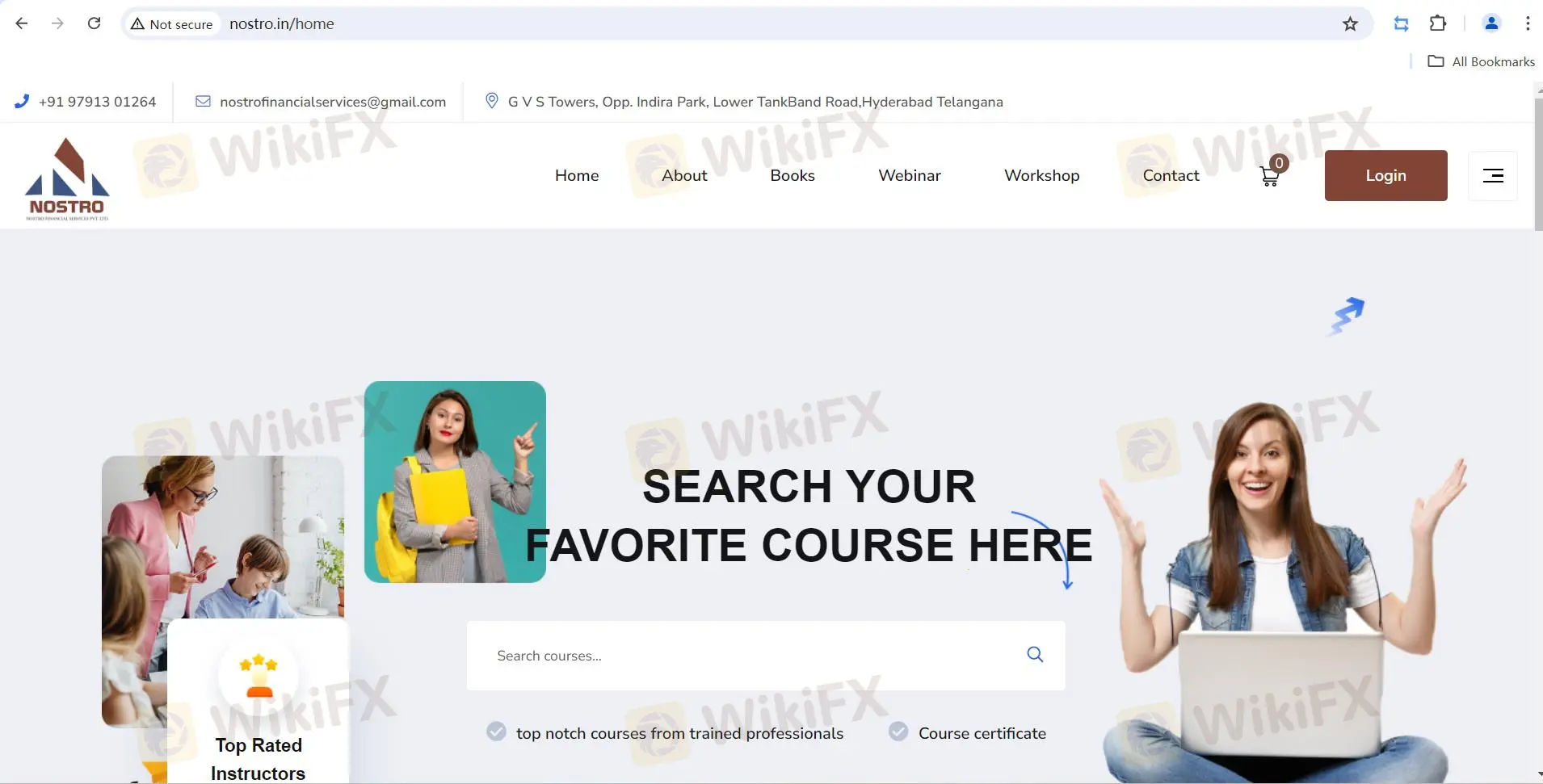 Nostro's homepage