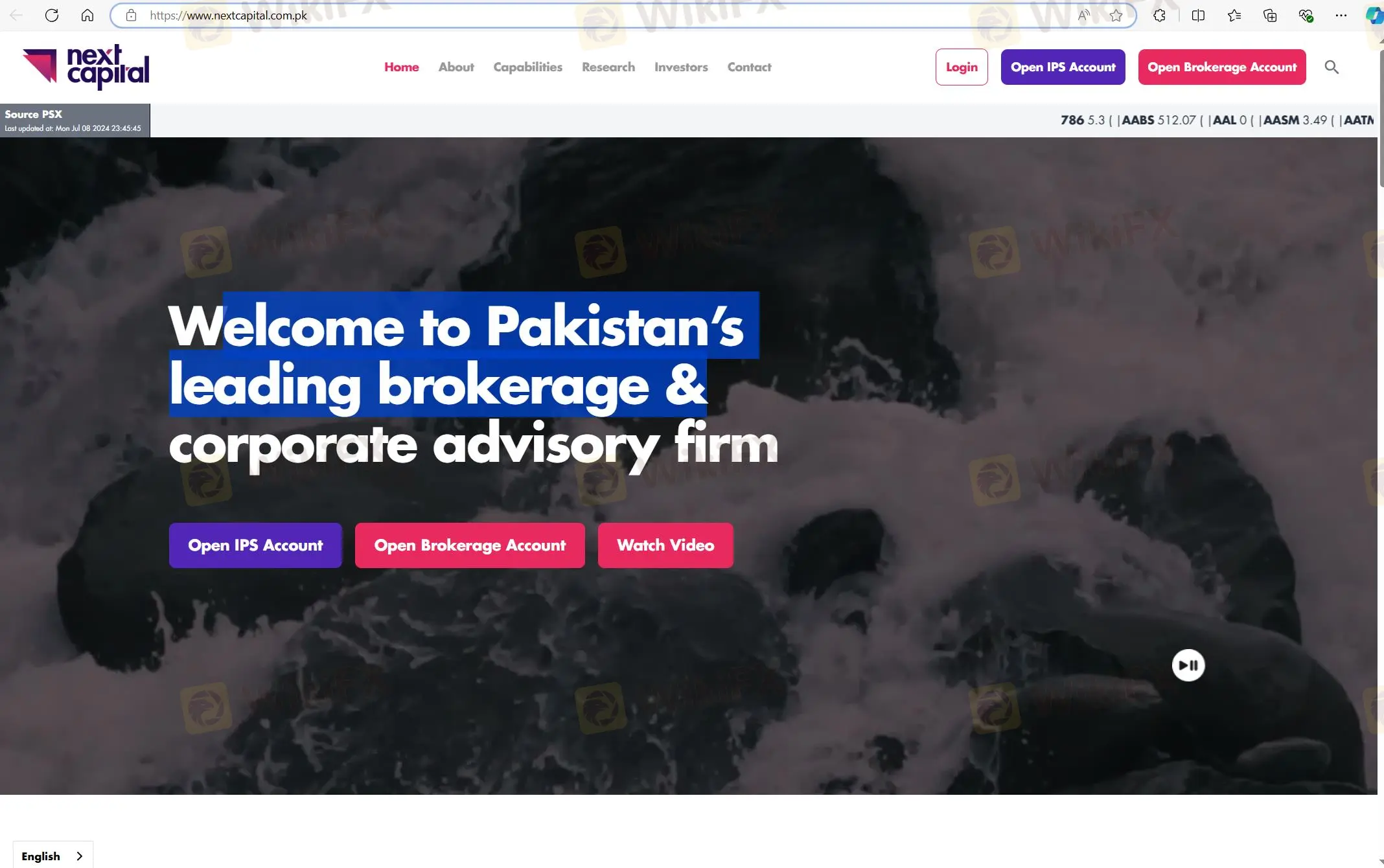 Next Capital's homepage Next Capital's homepage