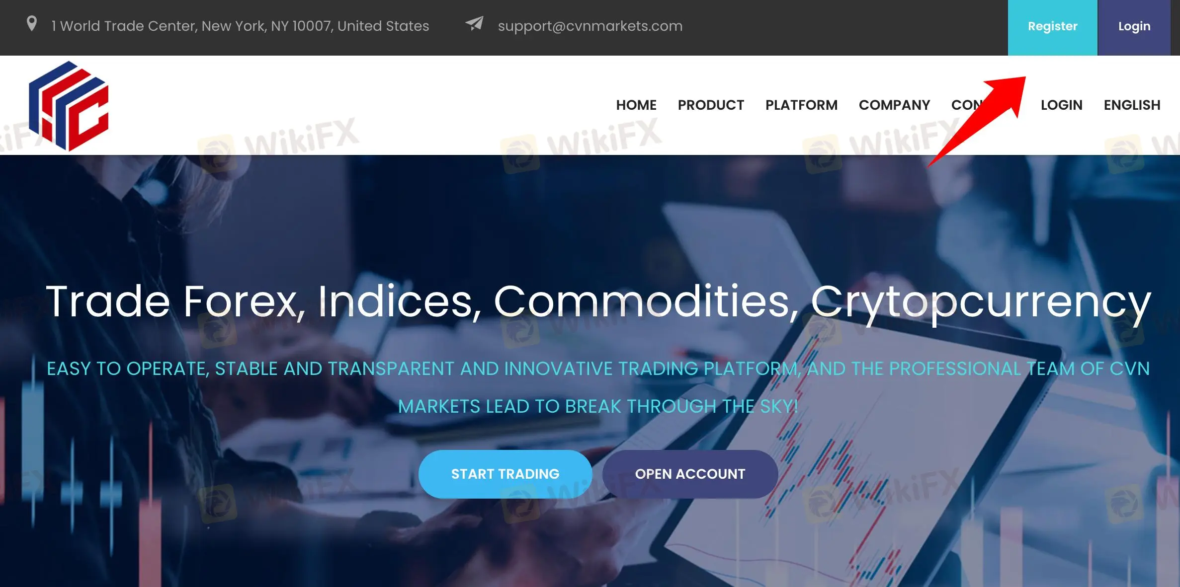 口座開設方法 口座開設方法