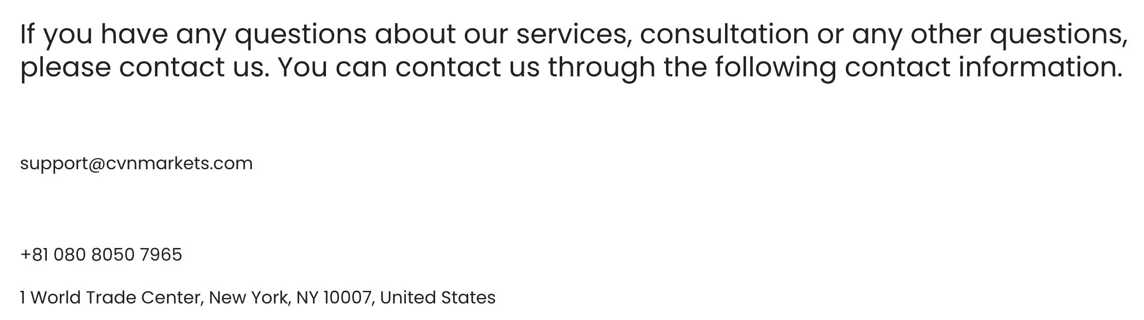 Customer Support