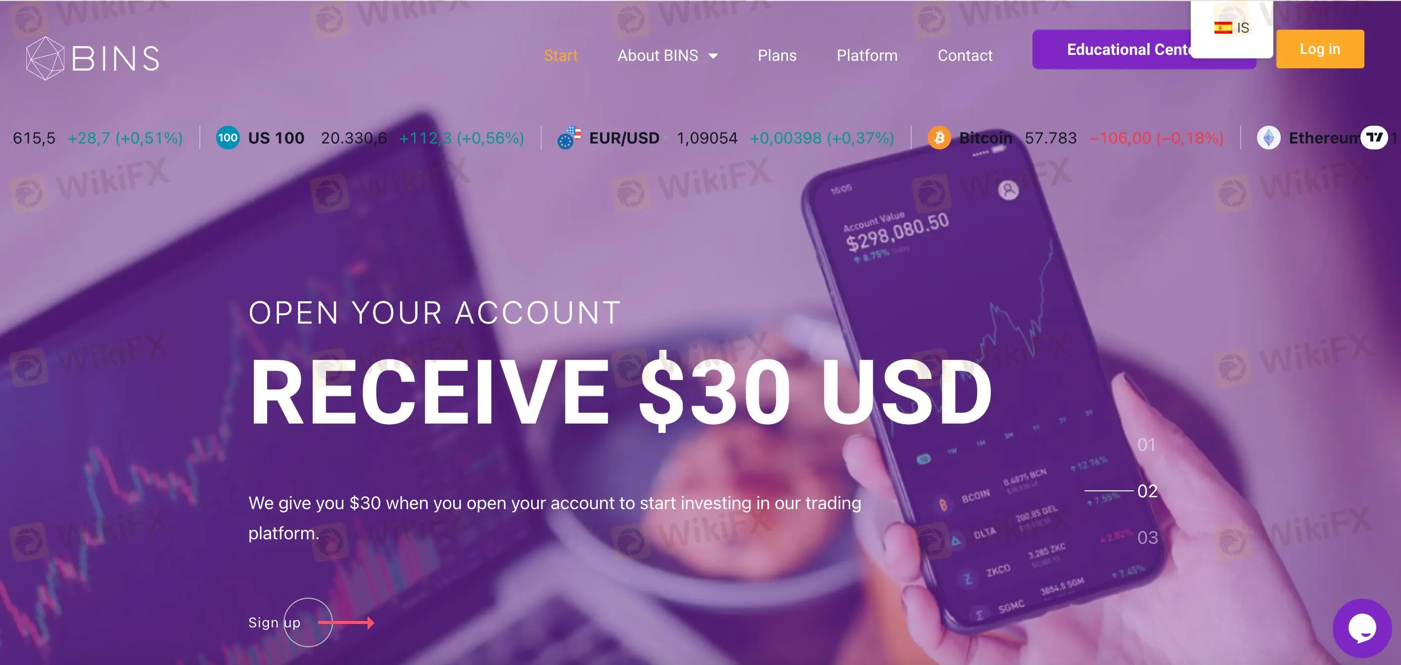 Обзор BINS Markets