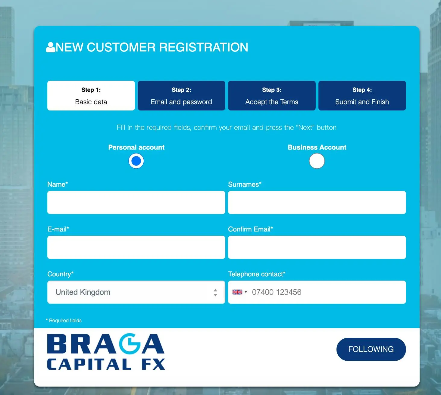 How to Open an Account?