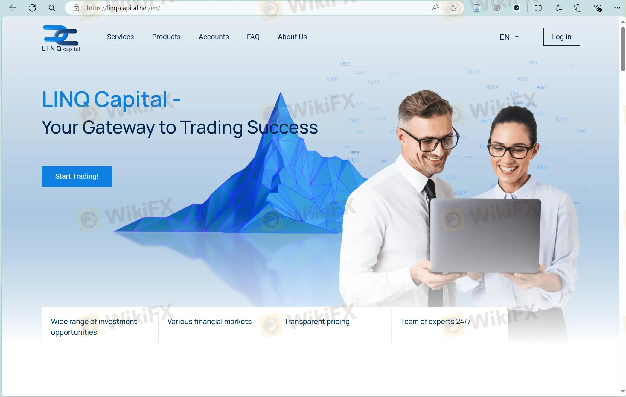 LINQ Capital's homeage LINQ Capital's homeage