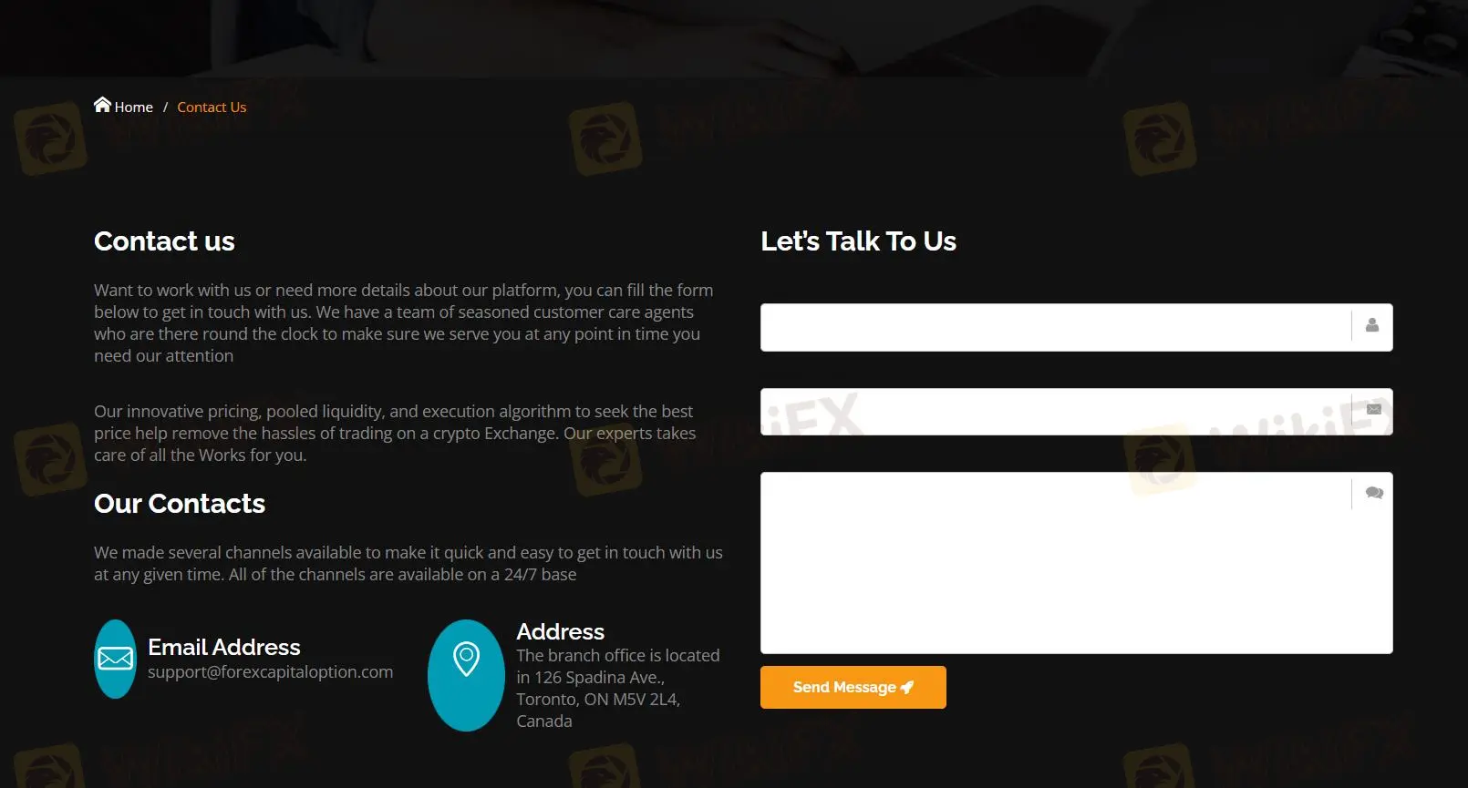 연락처 정보 연락처 정보