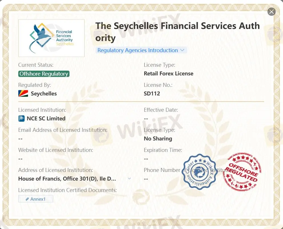 塞舌爾金融服務局（FSA）海外監管