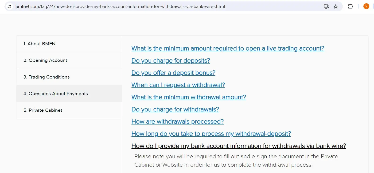 Deposit & Withdrawal Deposit & Withdrawal