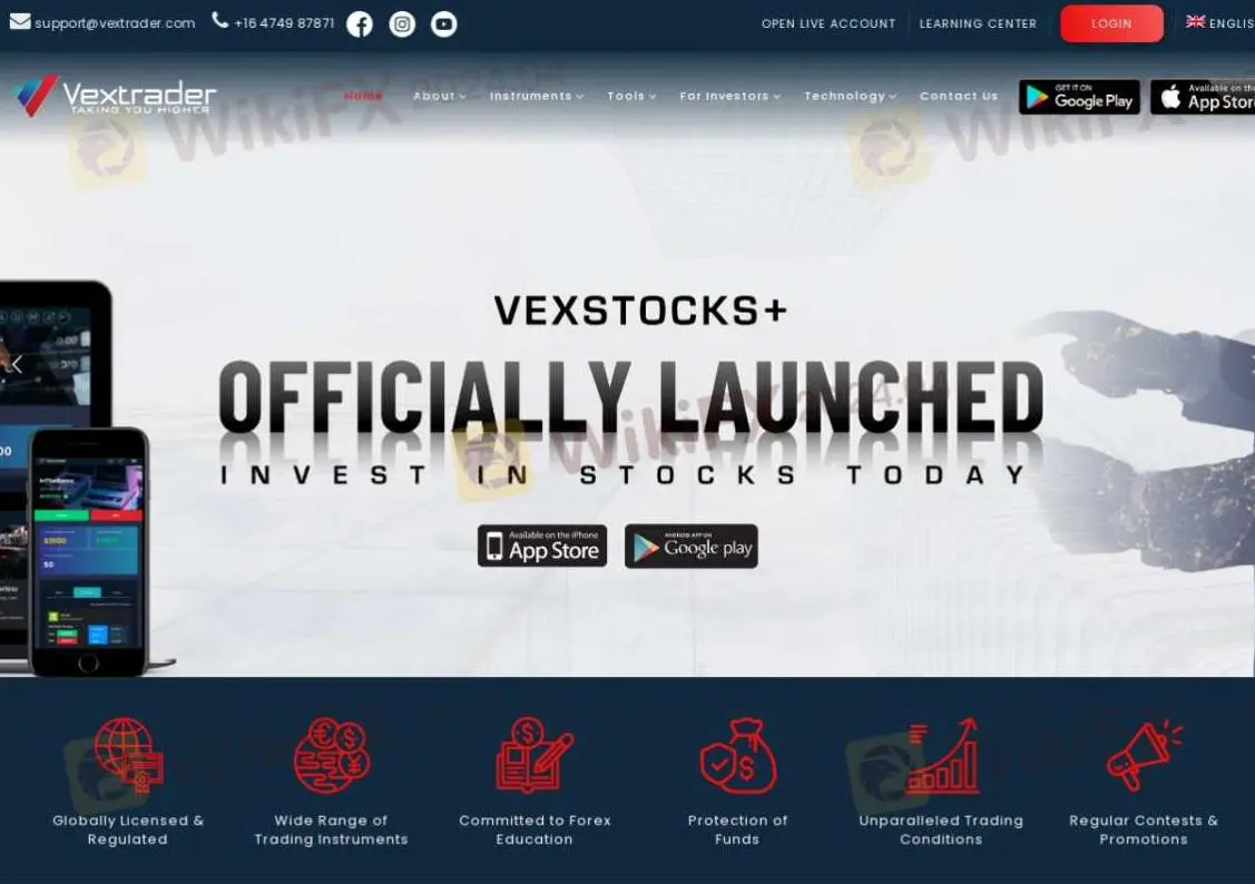 Überblick über Vextrader Überblick über Vextrader