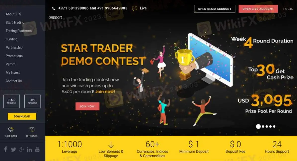 Pangkalahatang-ideya ng TTS Markets