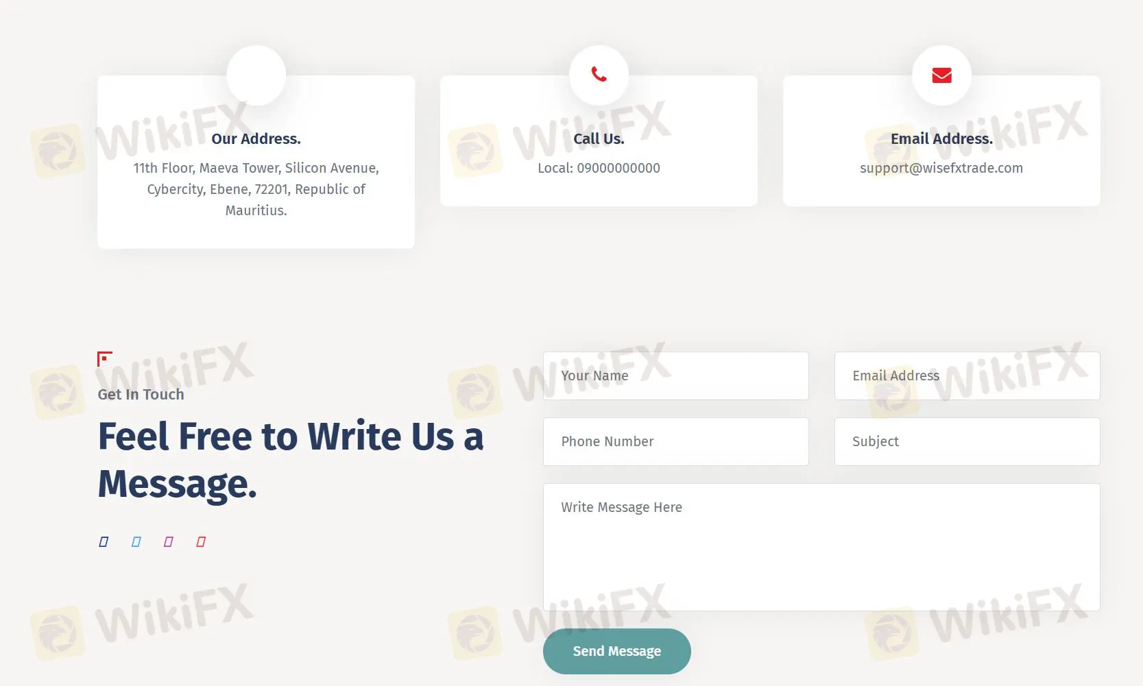 Contact info Contact info