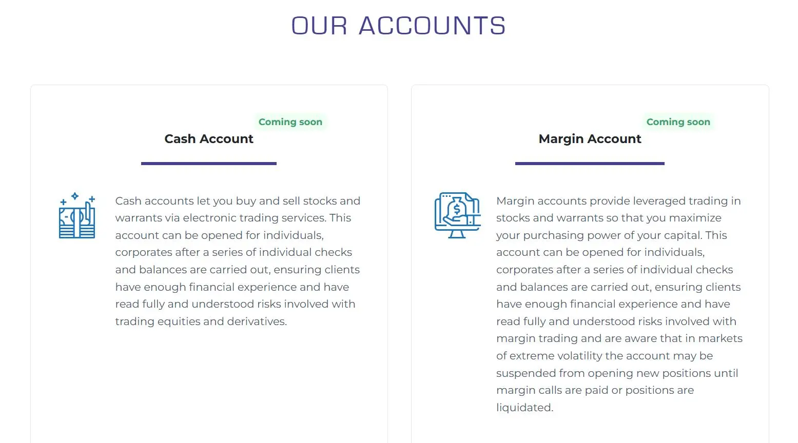 Accounts Accounts