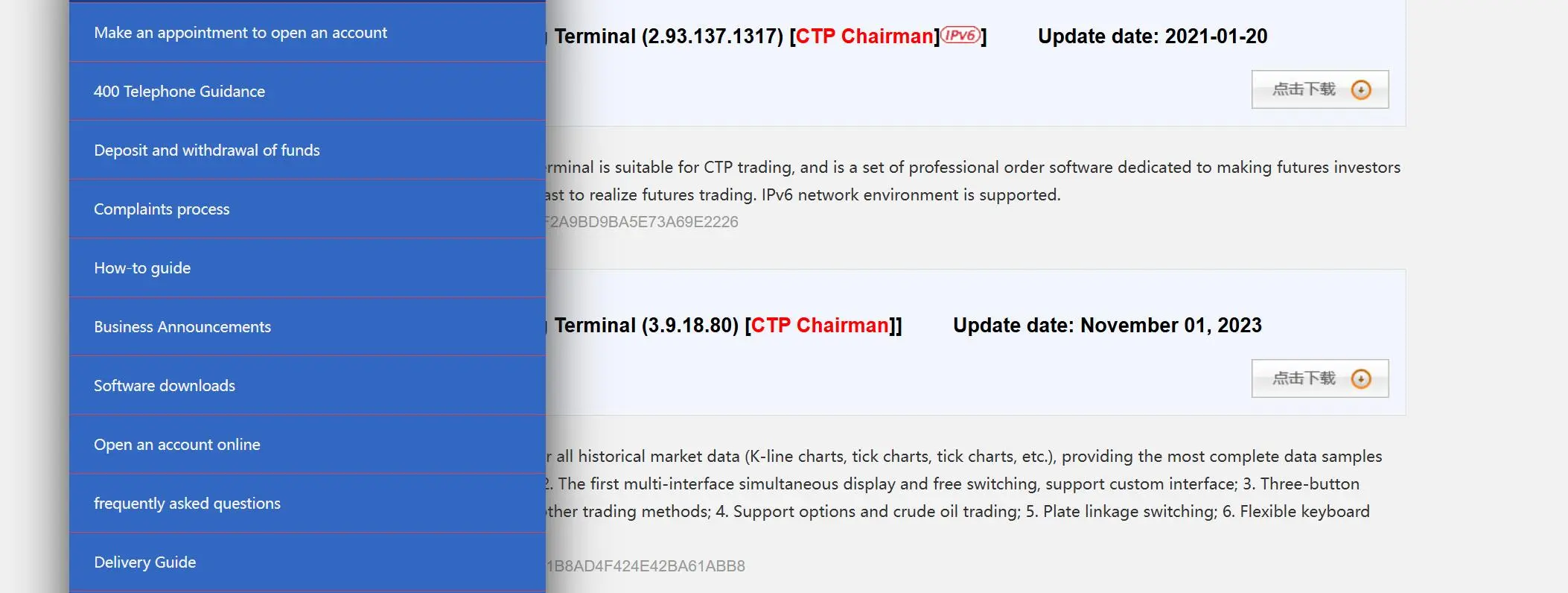 Trading Platforms
