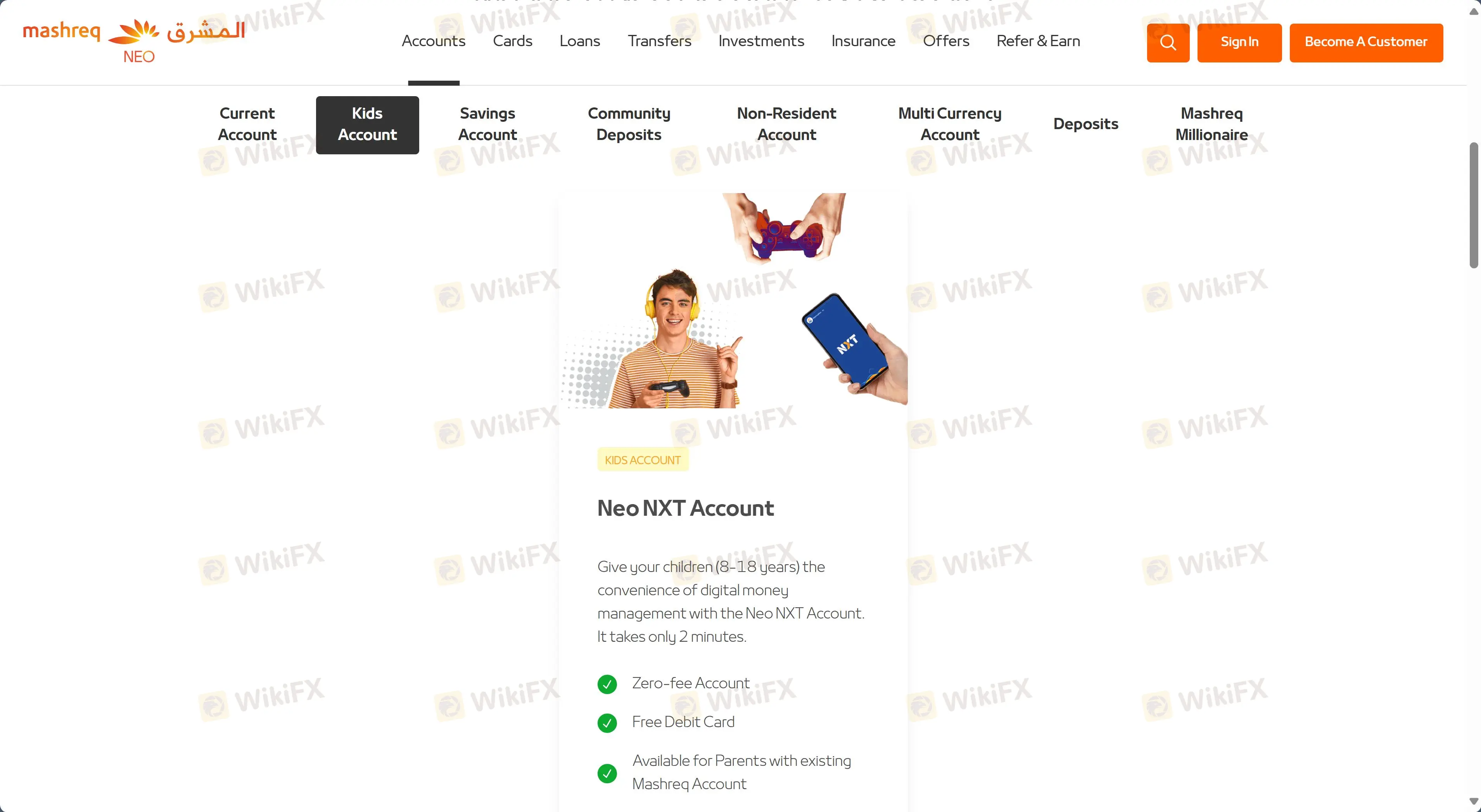 Types de comptes Types de comptes