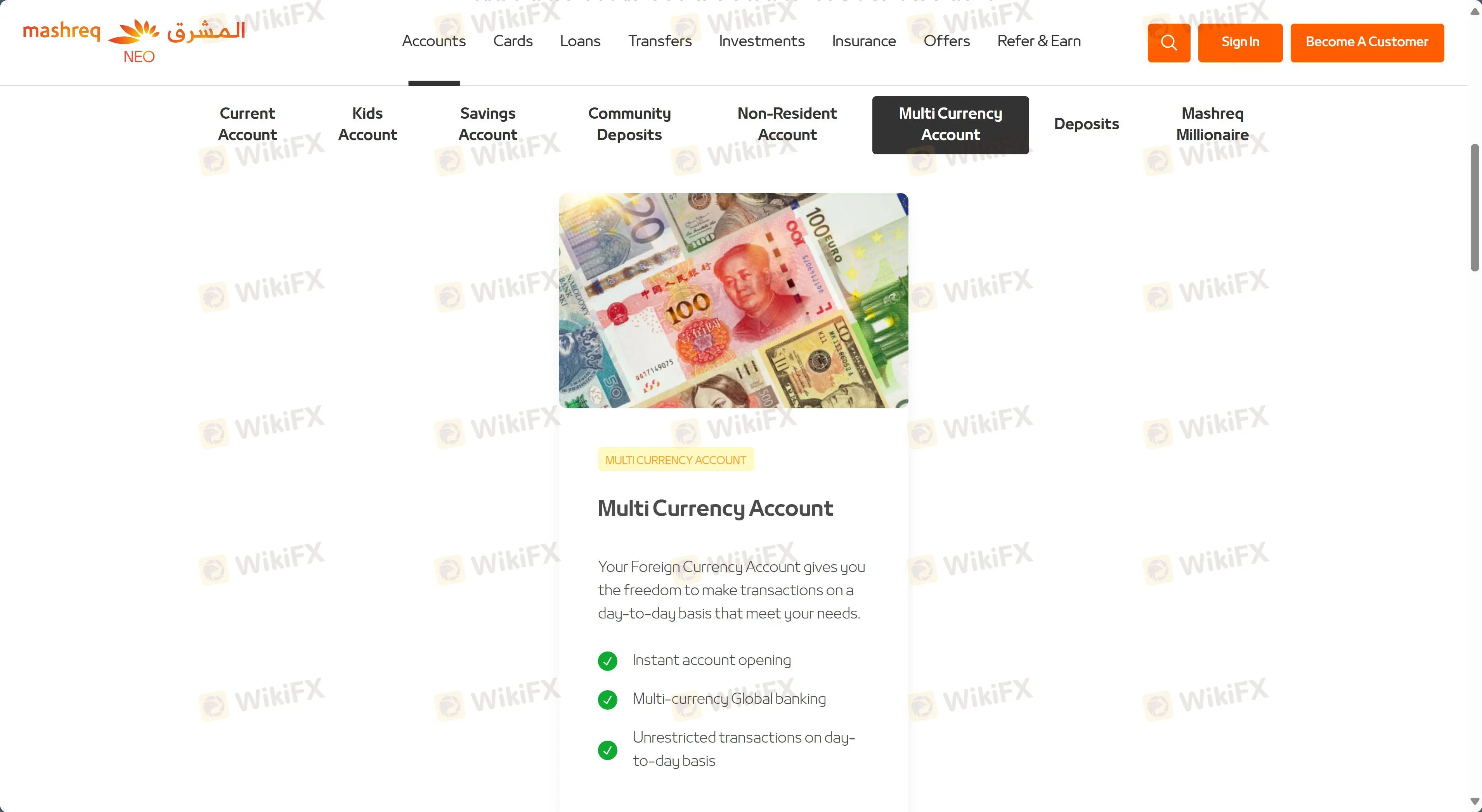 Types de comptes Types de comptes