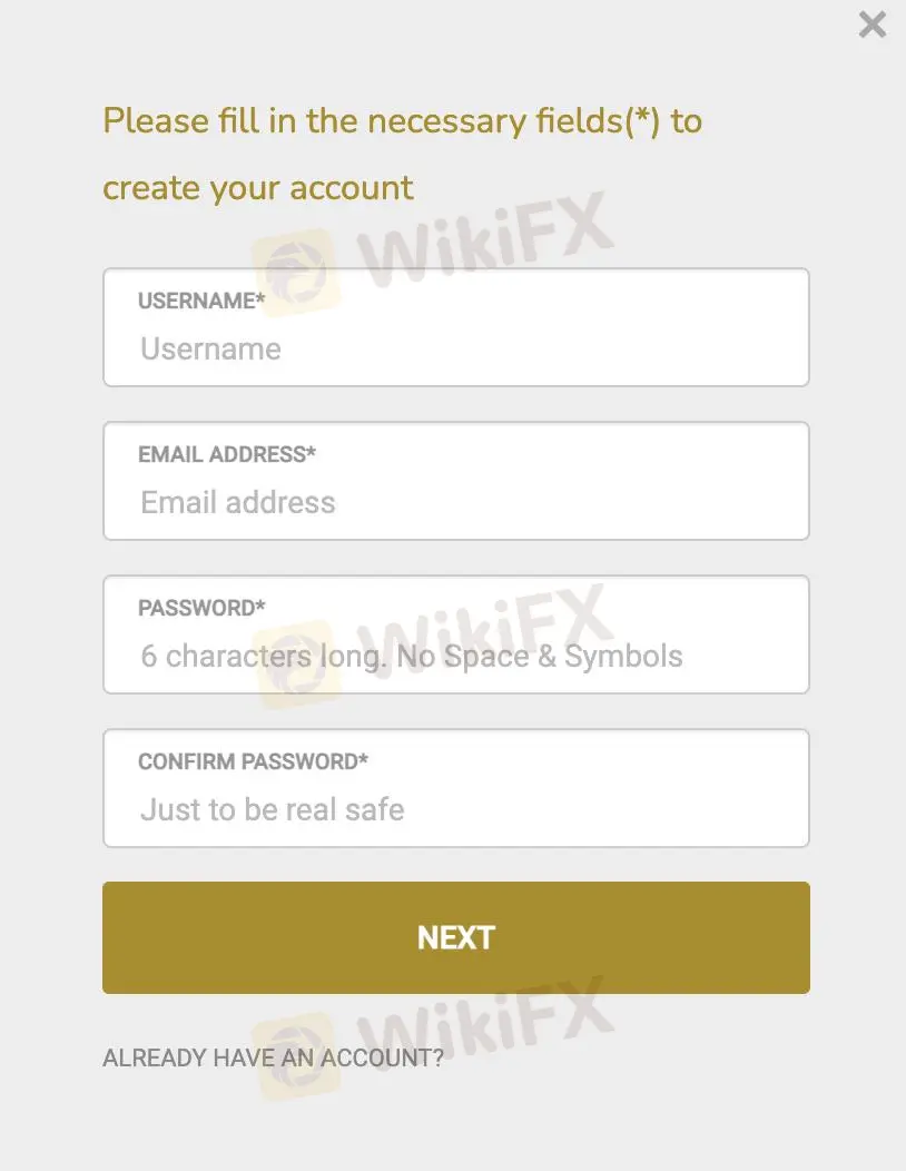 ¿Cómo abrir una cuenta?