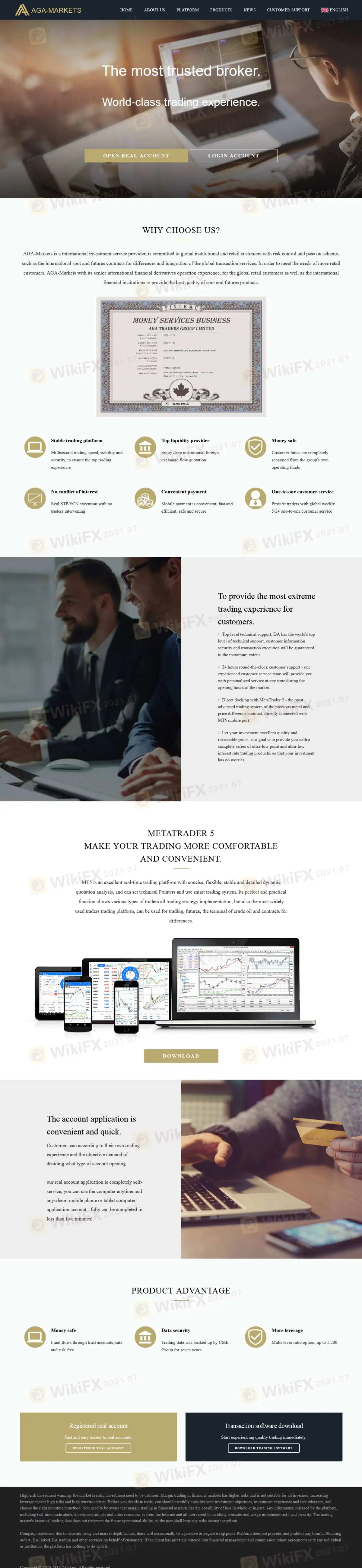 Информация о AGA TRADERS GROUP Информация о AGA TRADERS GROUP