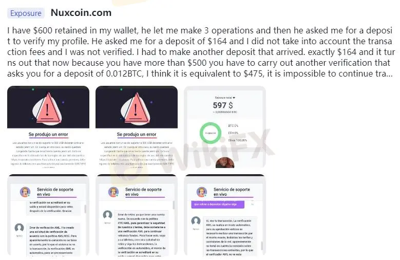 曝光1.無法提取資金 曝光1.無法提取資金