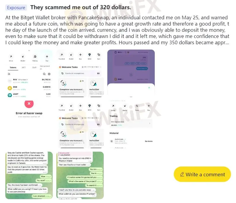 曝光2.被騙走320美元 曝光2.被騙走320美元