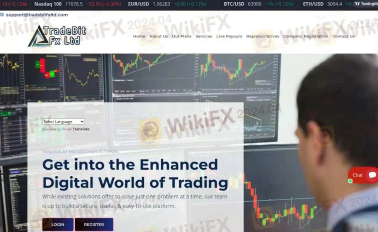 TradebitFx Ltd Information