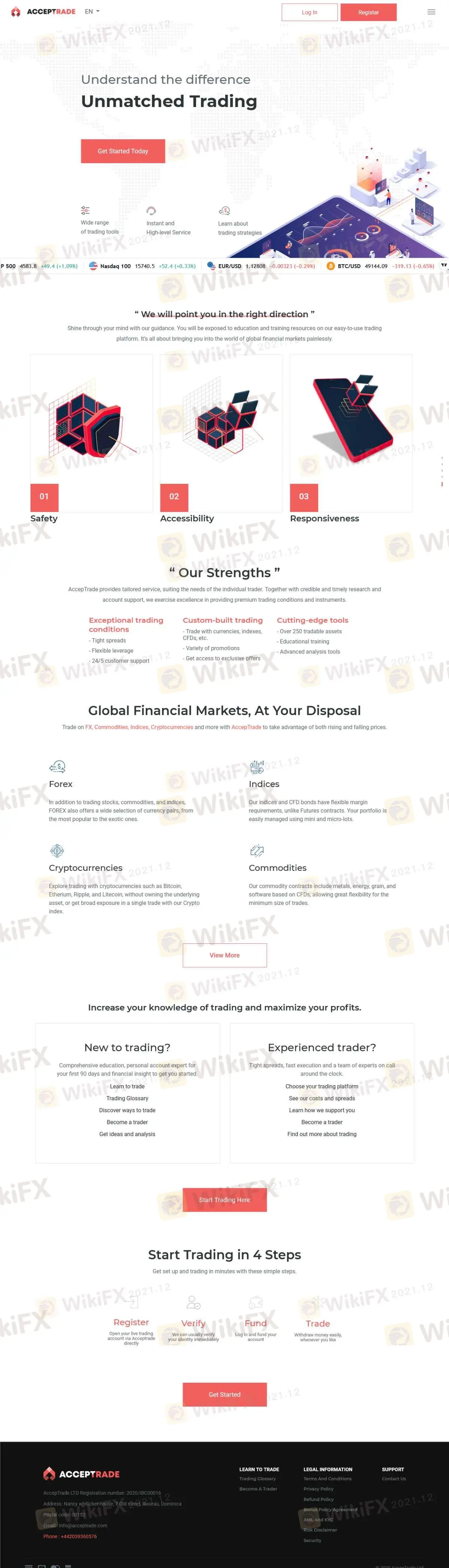 AccepTrade Information AccepTrade Information