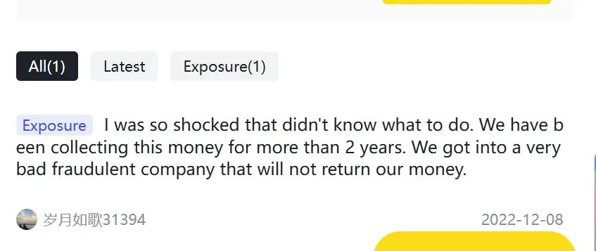 Negative BAAFX Reviews on WikiFX