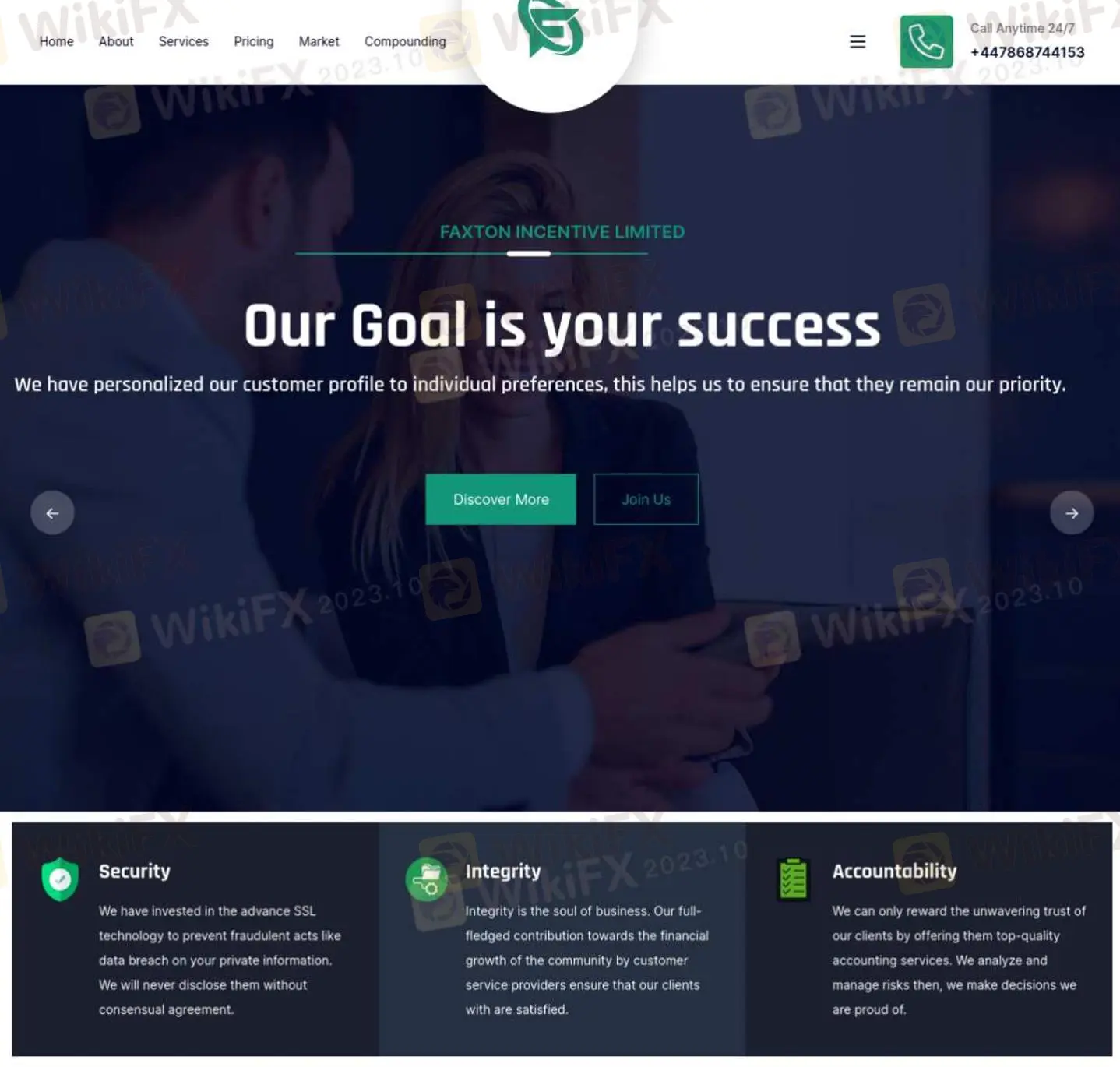 Faxton Informationen