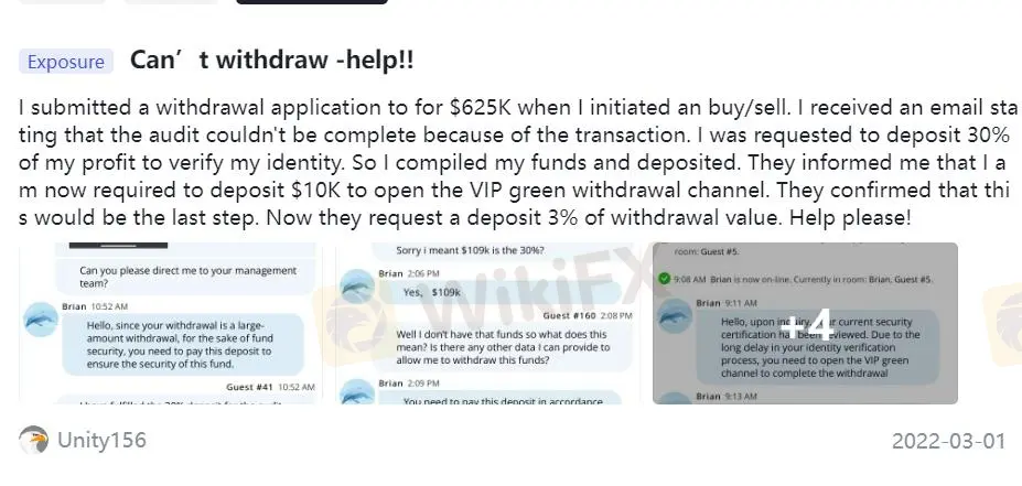 Negative JUMPER Reviews on WikiFX